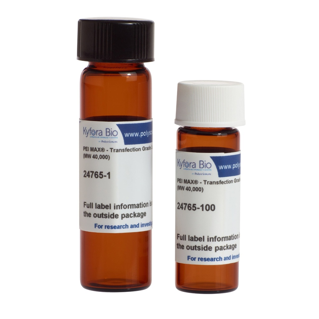 PEI MAX - Transfection Grade Linear Polyethylenimine Hydrochloride (MW 40,000) - 1g